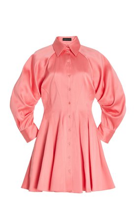 Cotton Mini Shirt Dress By Brandon Maxwell | Moda Operandi