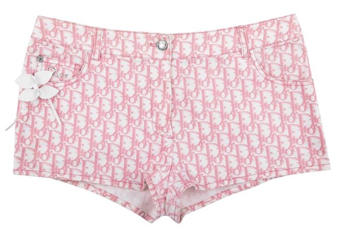 Pink Dior Shorts