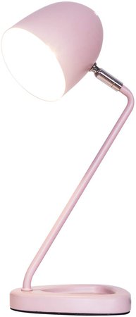 IJ INJUICY Metal Adjustable Desk Lamp- Children Students Learning Table Lamp for Work Office Reading LED Decorative Night Table Lamp Decor (Baby Pink) - - Amazon.com