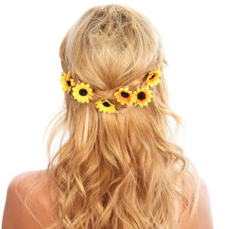 Sunflower Hair Grips – Kristin Perry Accessories