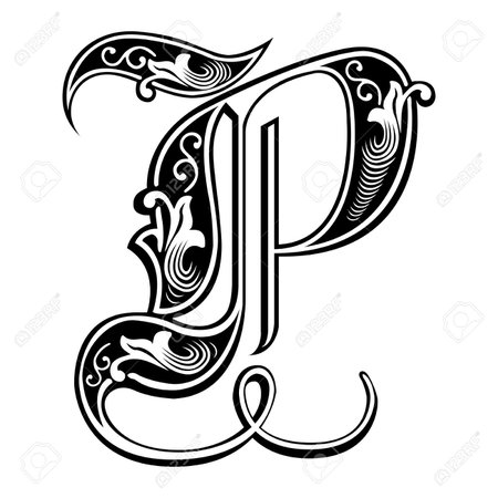 Gothic Letter P
