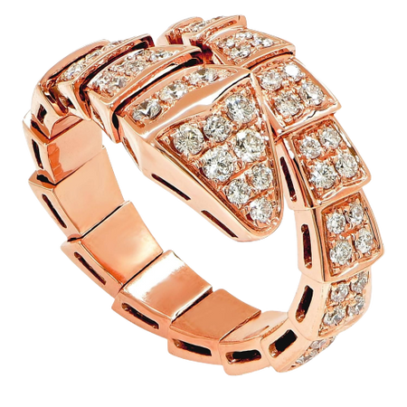 Bvlgari Serpenti Diamond Ring