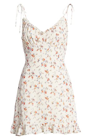 Reformation | Esther floral ruffle sundress