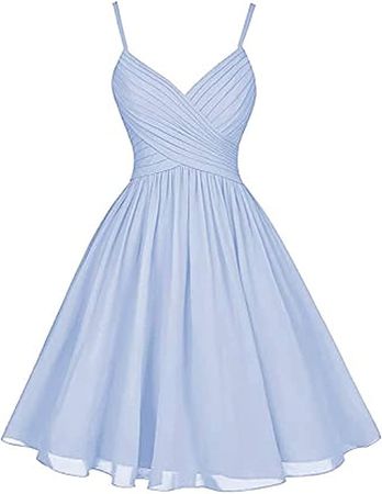 Meicuhap Women's Short Sweetheart Spaghetti Straps Homecoming Dresses Party Dresses with Pockets at Amazon Women’s Clothing store