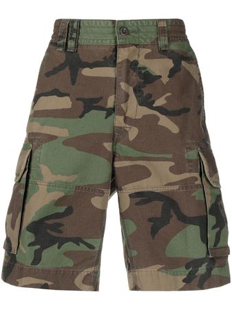 Polo Ralph Lauren camouflage-print Cotton Cargo Shorts - Farfetch