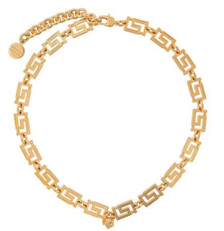 VERSACE greca chain necklace