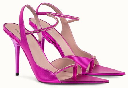 FENTY Hot Pink Evening Sandals