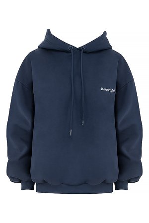 Clothing : Tops : 'Halo' Navy Oversized Hoodie