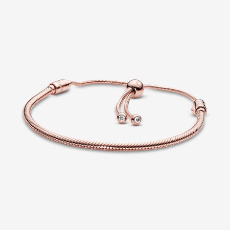 Pandora Rose Gold Charm Bracelet