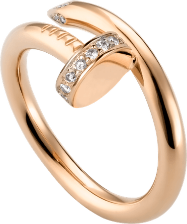 CRB4094800 - Juste un Clou ring - Pink gold, diamonds - Cartier