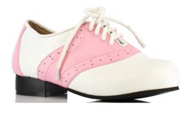 Pink Saddle Shoes