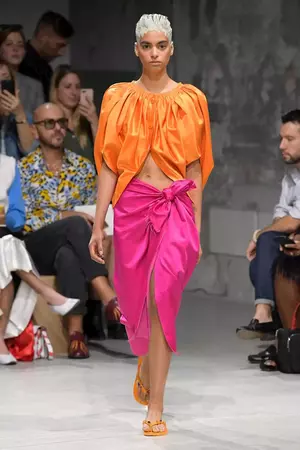 Marni catwalk pink & orange