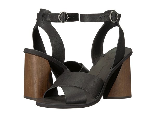 Dolce Vita - Athena (Black Leather) Women's Sandals