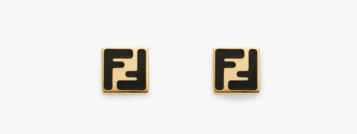 Fendi- FOREVER FENDI EARRINGS Gold-colored earrings $360.00