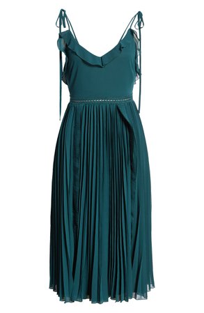 Lulus Never A Dull Moment Chiffon A-Line Dress | Nordstrom