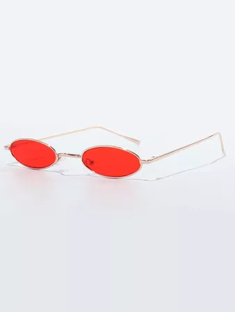 Men Oval Frame Fashion Glasses | SHEIN USA