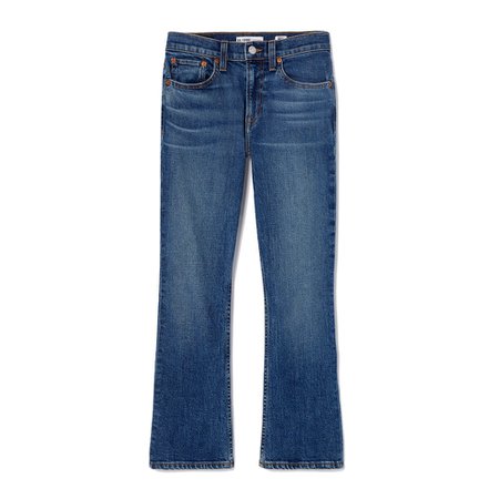 Mid-Rise Kick Flare Crop Jeans | RE/DONE - Goop Shop