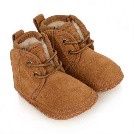 UGG Chestnut I Baby Neumel Booties - Baby Designer Shoes - Designer Baby Clothes