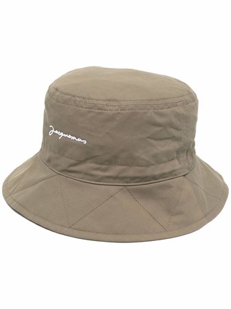 Jacquemus Picchu logo-embroidered Bucket Hat - Farfetch