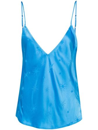 Forte Forte star-embroidered Satin Tank Top - Farfetch