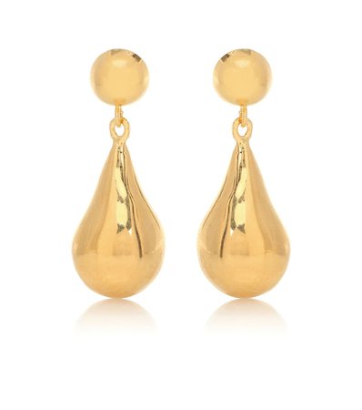 SOPHIE BUHAI Exclusive to Mytheresa – Small Tear Drop 18kt gold-plated sterling silver earrings