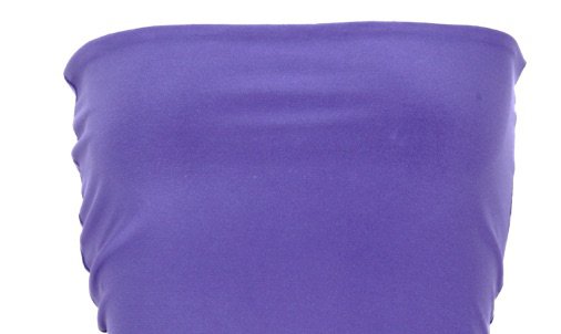 purple tube top