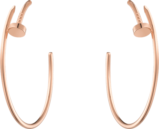 CRB8301211 - Juste un Clou earrings - Pink gold - Cartier