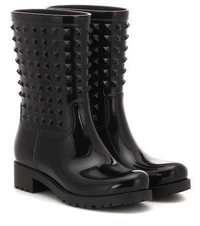 Valentino Garavani rubber rain ankle boots