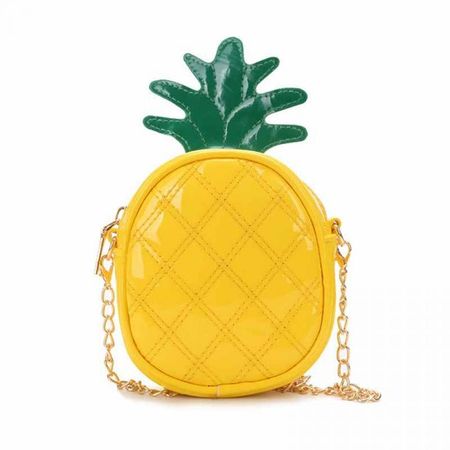Kid's Pineapple Purse Crossbody Bags Fruit Shaped PU Leather Shoulder Bag Mini Shoulder Bag for Girls - Walmart.com