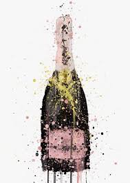 champagne bottle illustration - Google Search