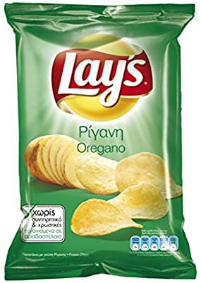 Amazon.com: Lay's Potato Chips From Greece with Oregano - 10 Packs X 72g (2.5 Ounces Per Pack)