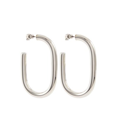 Alexander McQueen - Oversized hoop earrings | Mytheresa