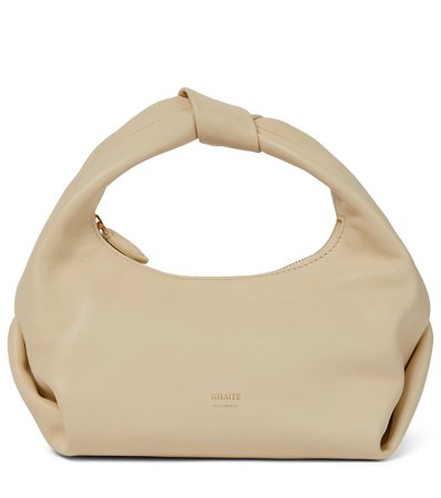 Khaite - Beatrice Small leather shoulder bag | Mytheresa