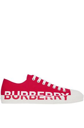 red Burberry shoes