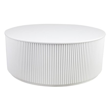 Nomad Round Coffee Table - White– House of Isabella AU