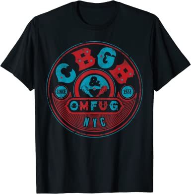 Amazon.com: CBGB - Retro 1973 T-Shirt : Clothing, Shoes & Jewelry