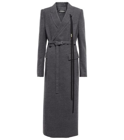 Ann Demeulemeester - Wool flannel coat | Mytheresa