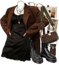 Black and Brown Louis outfit