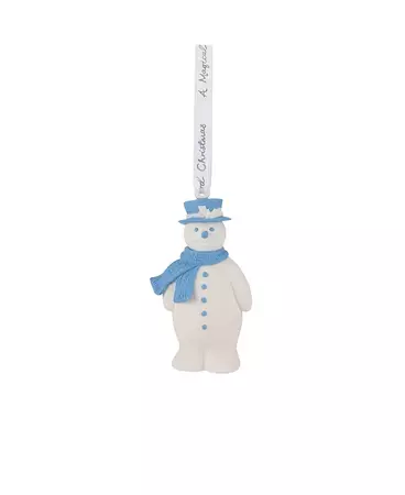Wedgwood Snowman Ornament - Macy's