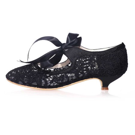 Creativesugar see through lace mary jane vintage style med low heels bridal wedding party prom black white ivory pink shoes -in Women's Pumps from Shoes on Aliexpress.com | Alibaba Group