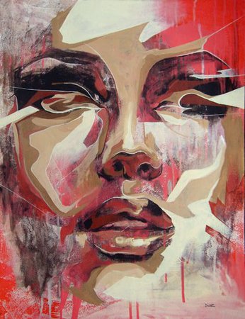 Art - Portrait In Red by DOC, Danny O'Connor