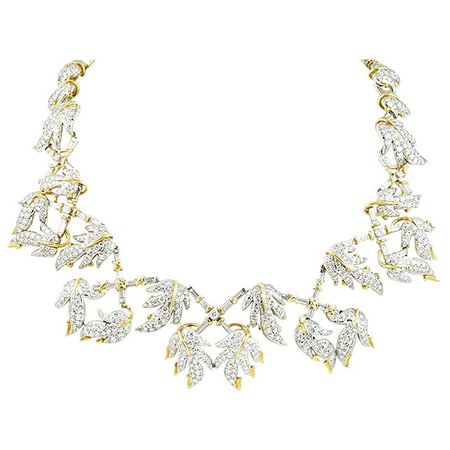 Tiffany and Co. Trellis Necklace For Sale at 1stdibs