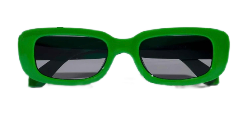 SHEIN-Square Frame Tinted Lens Fashion Glasses