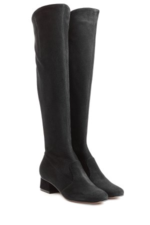 Knee High Suede Boots Gr. IT 38.5