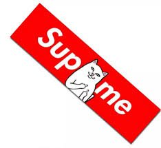 supreme rip n dip sticker - Google Search