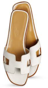 hermes oran sandals white - Google Search