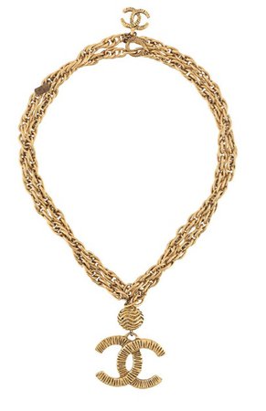 1988 two-chain CC necklace, chanel