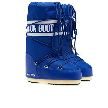 Moon Boot Nylon Women's Boots - Electric Blue | Country Attire Canada