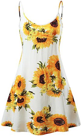 Amazon.com: MSBASIC - Vestido de verano para mujer, sin mangas, con tiras ajustables. : Ropa, Zapatos y Joyería