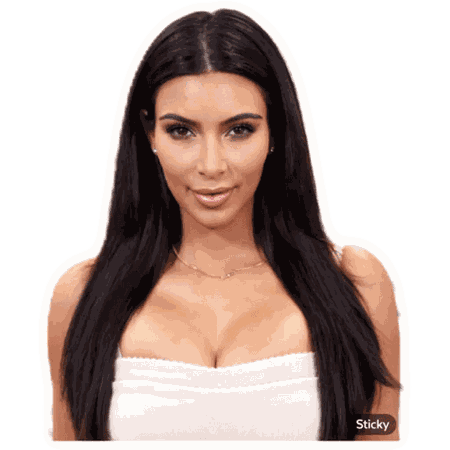 Kim Kardashian Transparent Background